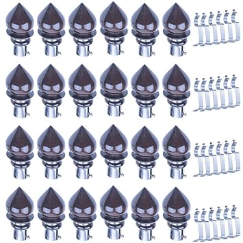 jay khodiyar Wooden Curtain Bracket Set of 12 (24 Piece) Curtain finials/Curtain Accessories/Curtain Fittings Curtain BracketCurtain17_Set12