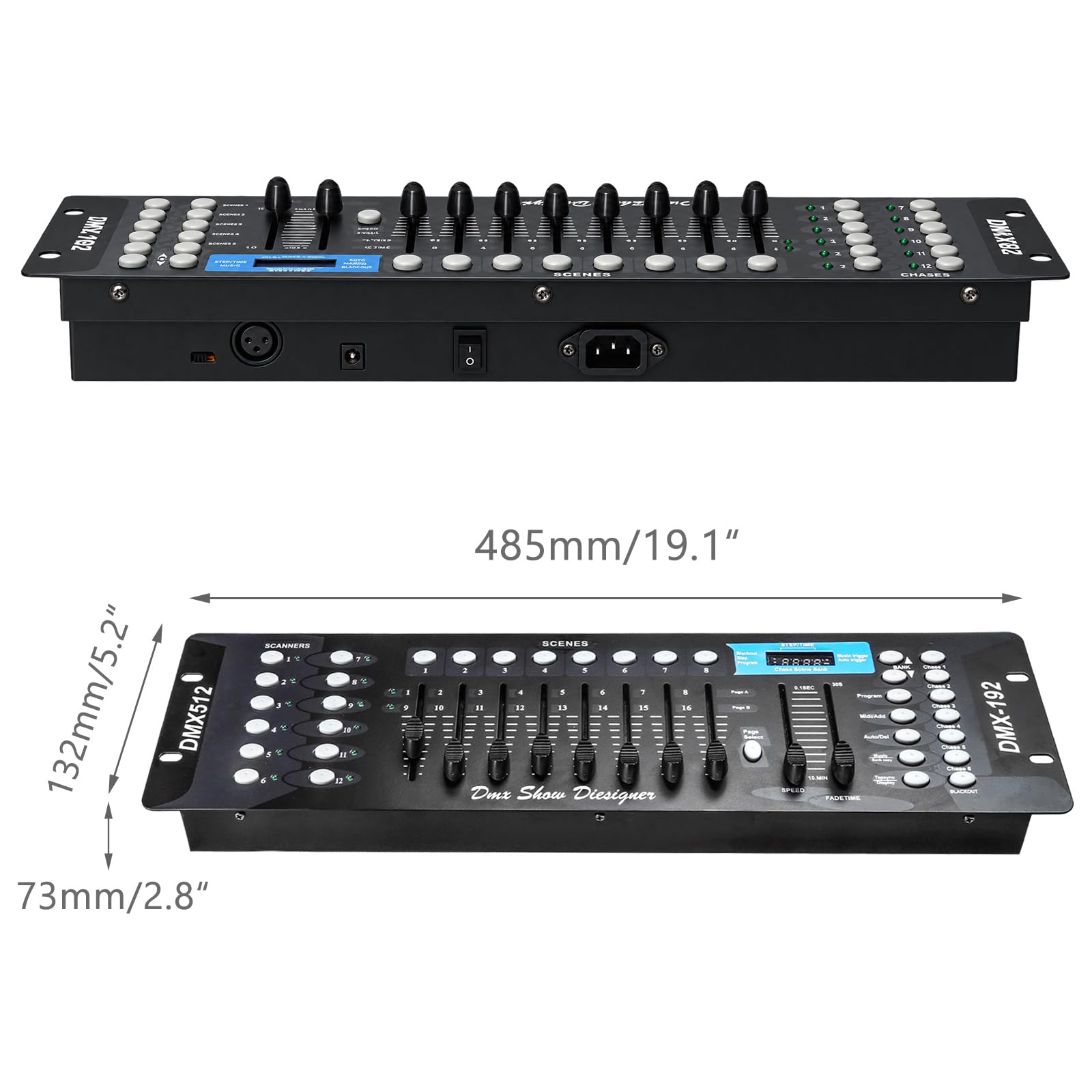 Amazon | Dmx コントローラー 192 チャンネル Dmx ライト