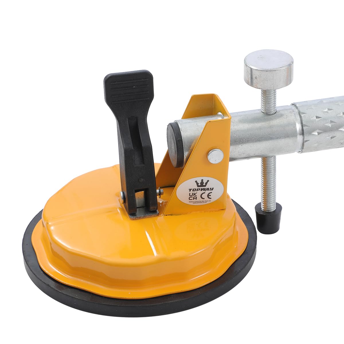 TOPWAY Paquete de 2 ventosas ajustables de 6 pulgadas para unir nivelación y alineación de azulejos de granito, mármol, cerámica, herramienta de instalación de encimera