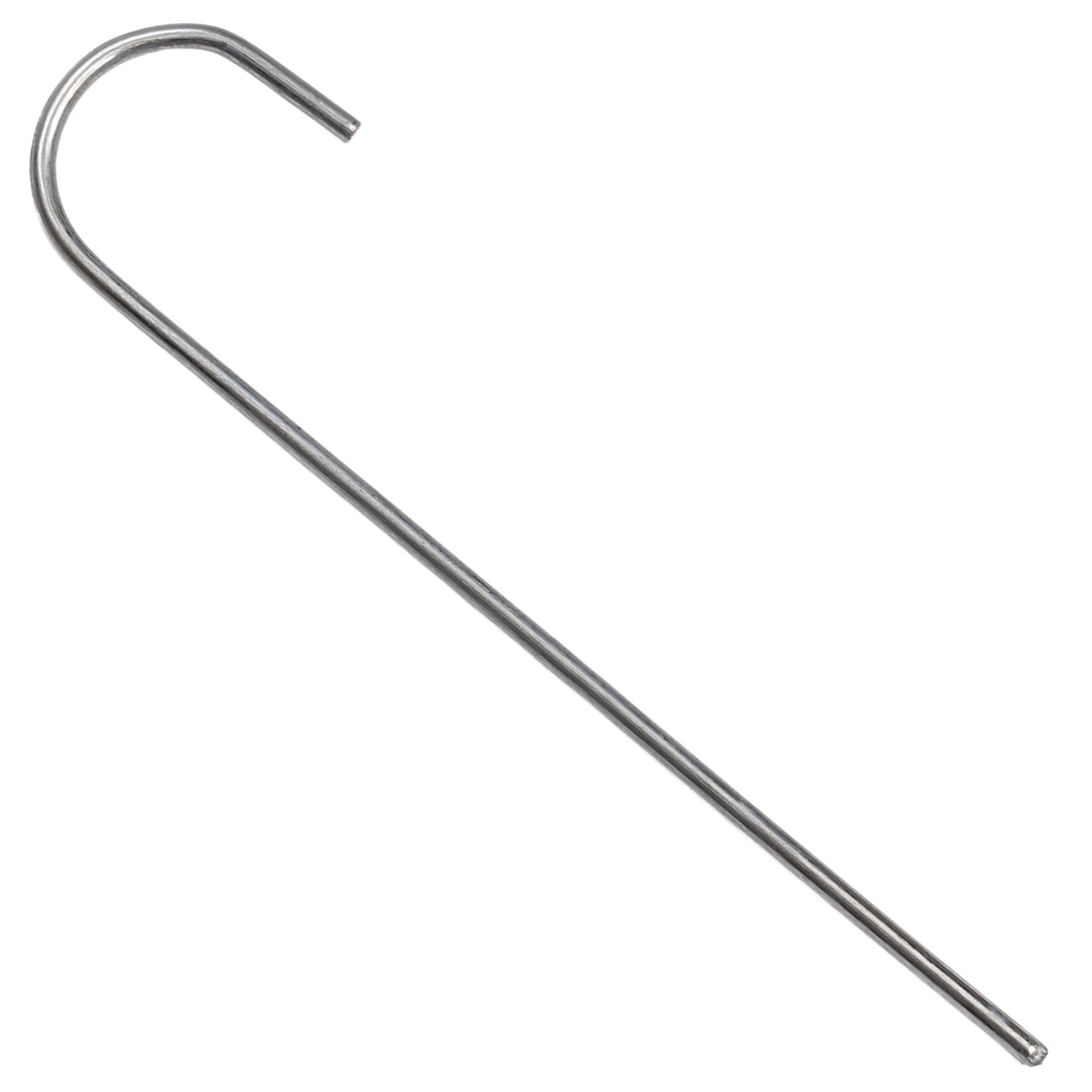 Ocynkowane szpilki stalowe, kotwy gruntowe antykorozyjne do agrowłókniny 15cm fi 3mm (25, J - 3 cm)