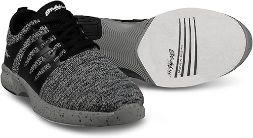 Miniatura 5 de KR Strikeforce Commander Charcoal - Zapatos de bolos para hombre con tecnología FlexSlide para una diapositiva controlada (carbón, sistema de