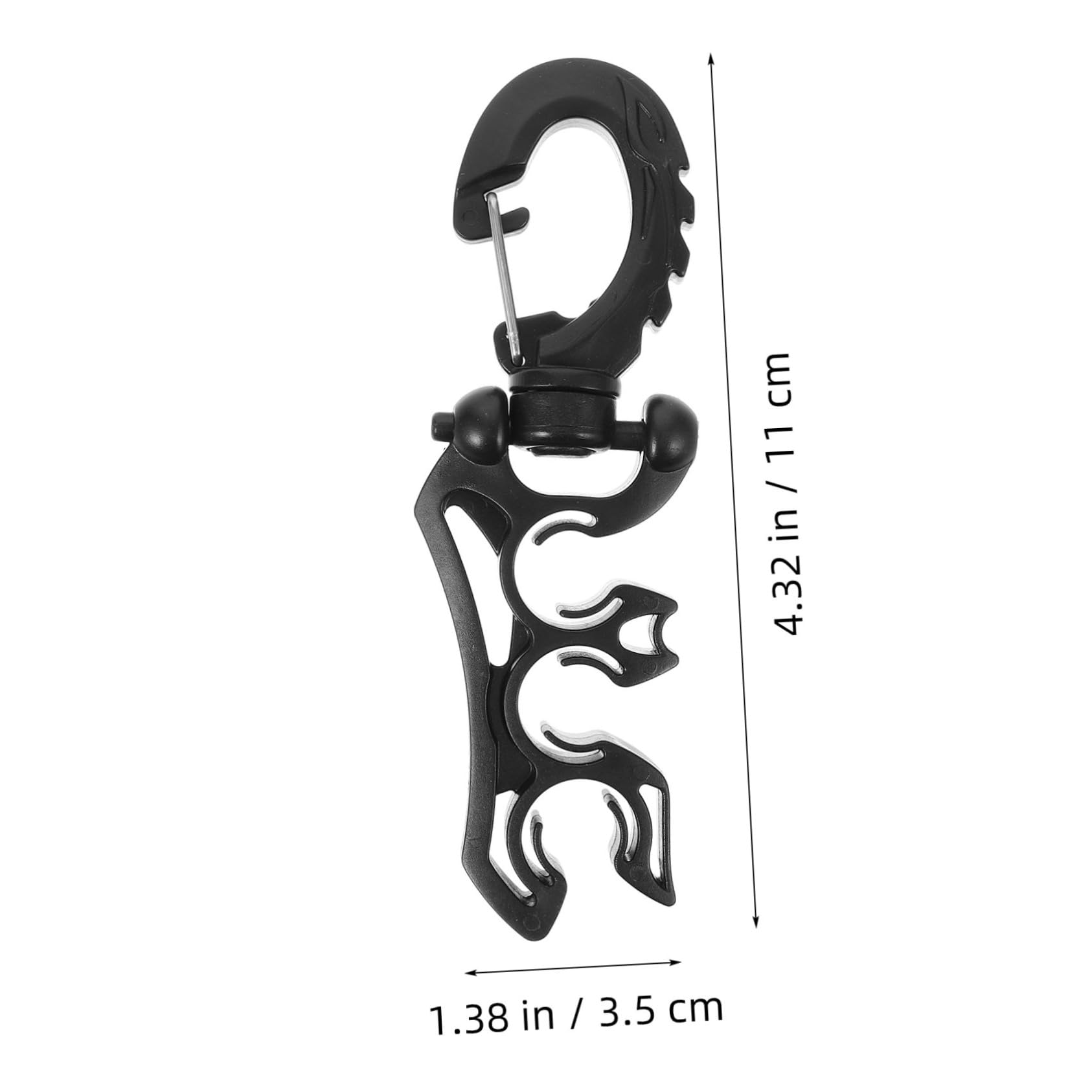 Totority Replaceable Tube Holder Mask Tube Holder for Diving Equipment Hose Keepers