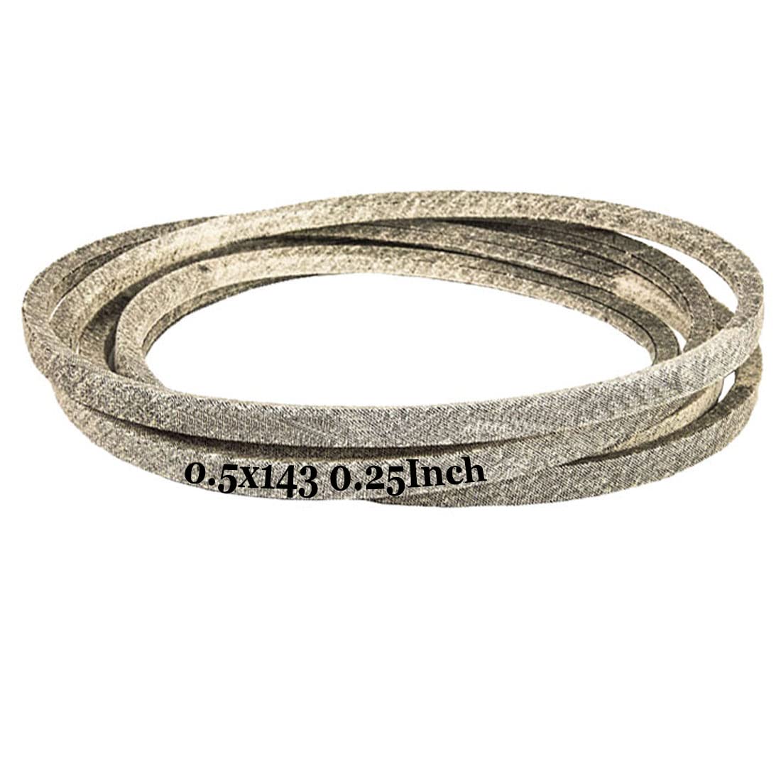 Cinghia Di Ricambio Per Ariens Gravely – 1/2 X 142,7 Pollici – Sostituto 07241600 / 7241600, Nero - Foto 1