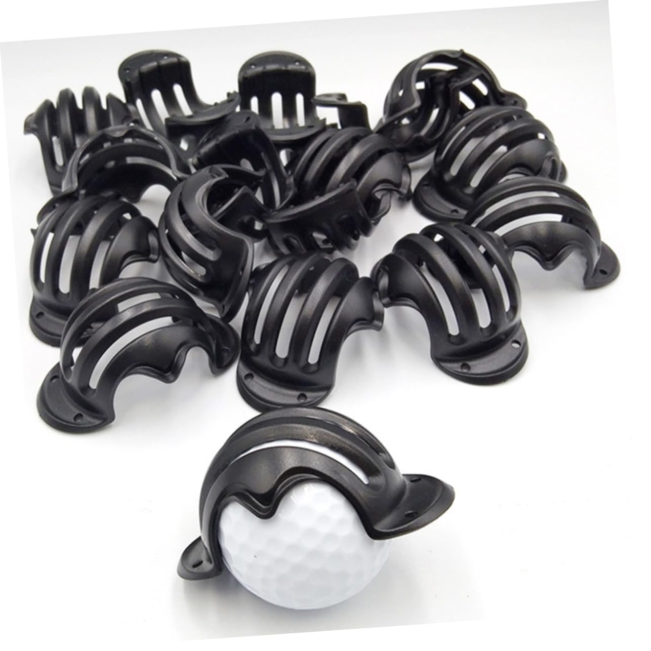 ifundom Zeilenzeichnung Set Werkzeug zum Zeichnen von Golflinien Markierungsgolf Golfmarker Linienmarkierung Golf-Tool Markierungsausrichtungswerkzeug Stift malen Zufällige Farbe