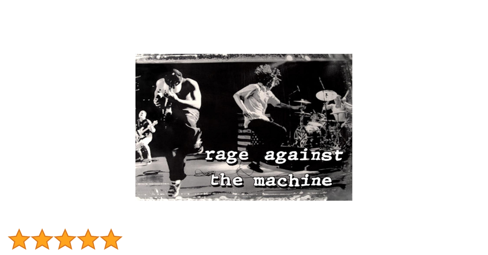 Rage Against the Machine ポスター サイン入り 1992's 