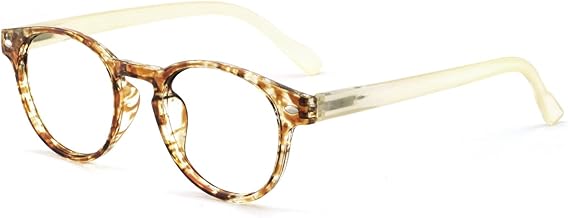 OCCI CHIARI Women's Reading Glasses Eye Reader Durable 0 1.0 1.25 1.5 1.75 2.0 2.5 to 4.0 5.0 6.0 (15006- a(Yellow), 2.0)