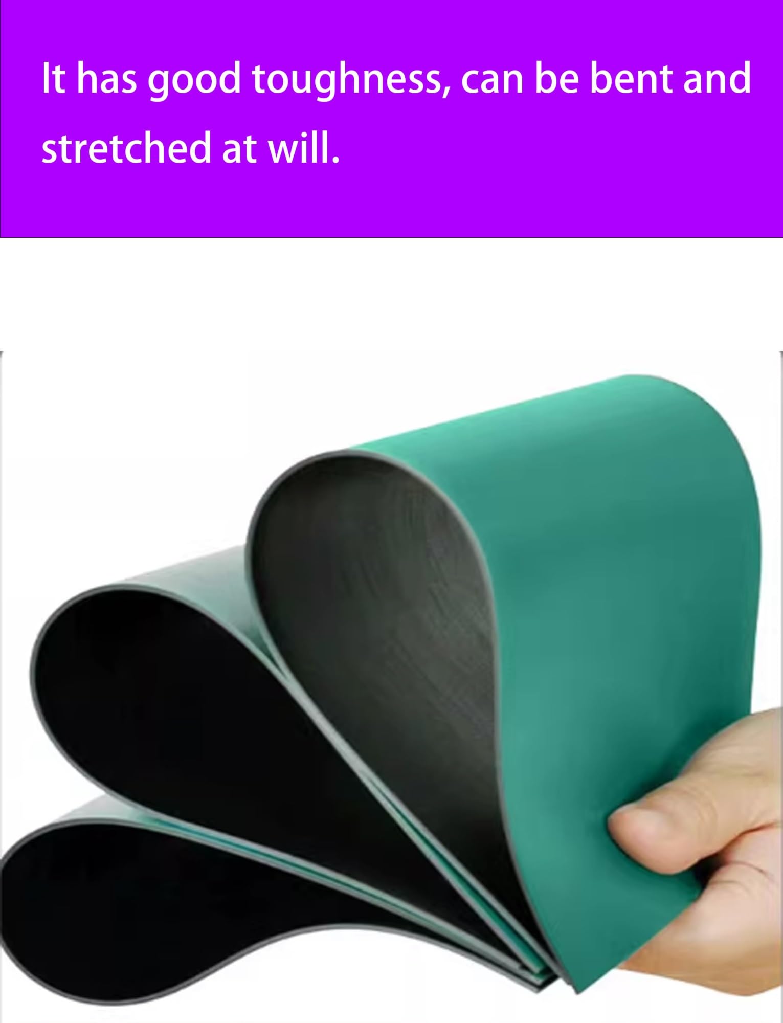 Estera de soldadura de PVC verde, cubierta antiestática resistente al calor for banco de trabajo for reparación de dispositivos electrónicos y protección de laboratorio(31.5x47.3in/80x120cm)