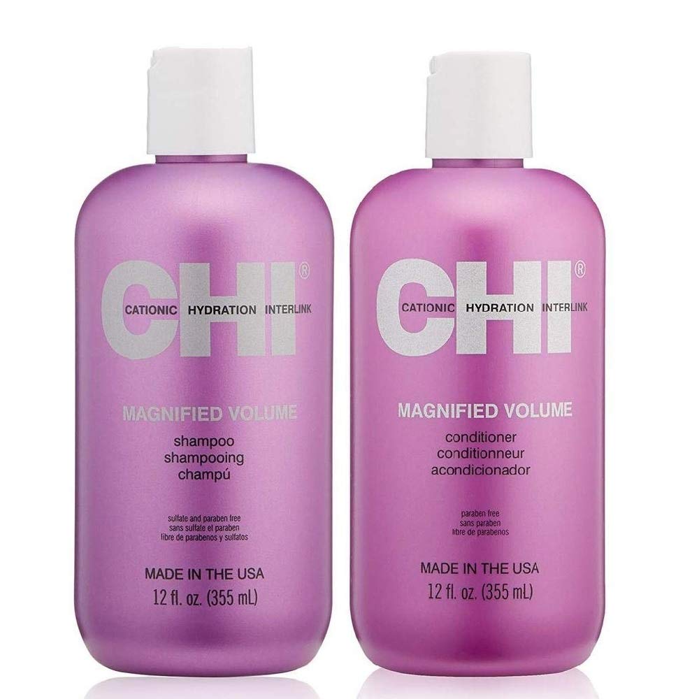 Chi Magnified Volume Shampoo & Conditioner 12oz Duo Chi Magnified Volume Shampoo & Conditioner 12oz Duo