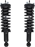 Vista 434 de Detroit Axle - Kit de suspensión delantera de 10 piezas para Chevy Aveo Aveo5 Pontiac G3 Wave 2 Ready Struts Assembly 2 Enlaces de barra
