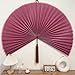 Fan Wall Decor, Fan Headboard, Folding Fan, Boho Wall Decor, Vintage Fan, Home Decor