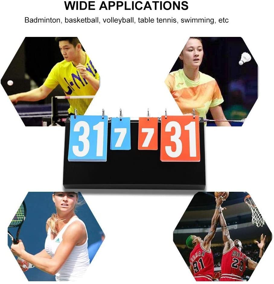 Marcador deportivo digital 4 dígitos para competencia miniatura 4