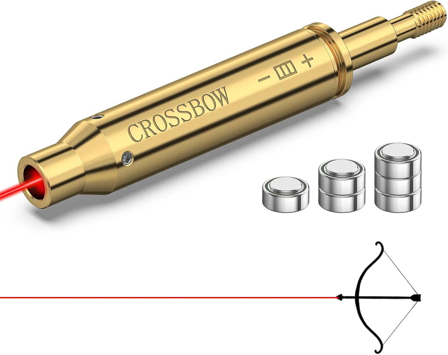 MidTen Crossbow Red Laser Bore Sight Crossbow Archery Bow