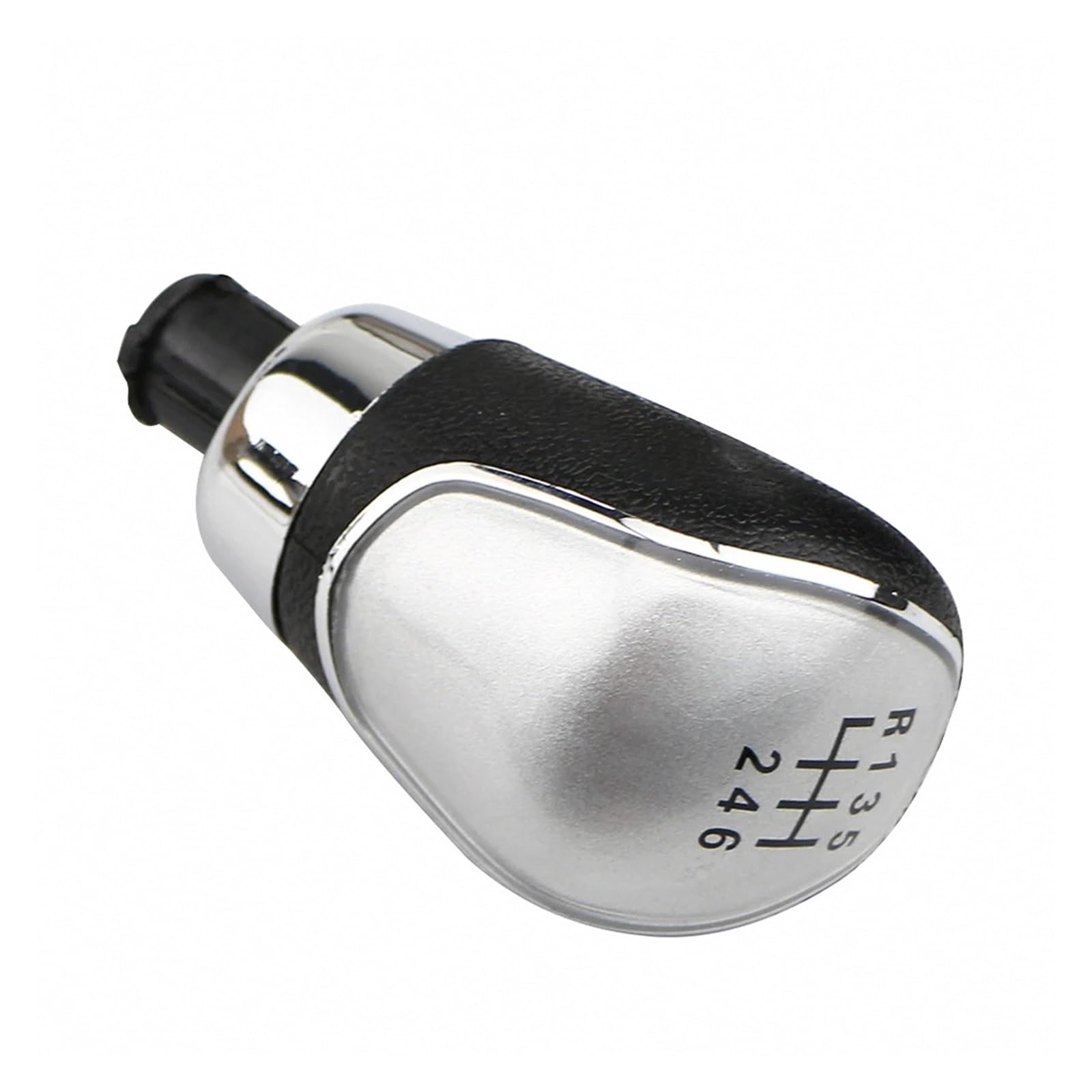 Kunyos 6Speed Silver Performance Gear Shifter Knob For Focus 2 3 Mk2 Mk3 2005 - 2015 For Fiesta