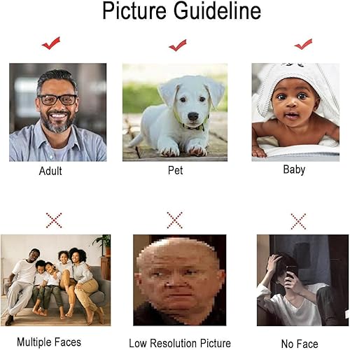 Miniatura 6 de Calcetines personalizados con foto, calcetines personalizados con imagen, calcetines divertidos unisex personalizados para regalos de Navidad