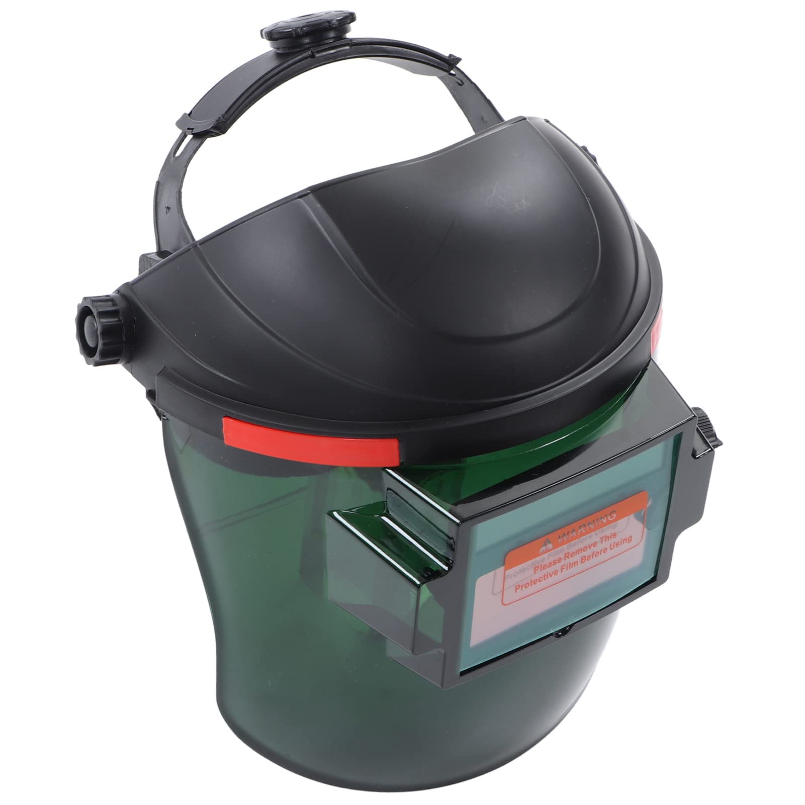 Cubierta facial de soldadura automática para jornadas prolongadas en talleres de metal