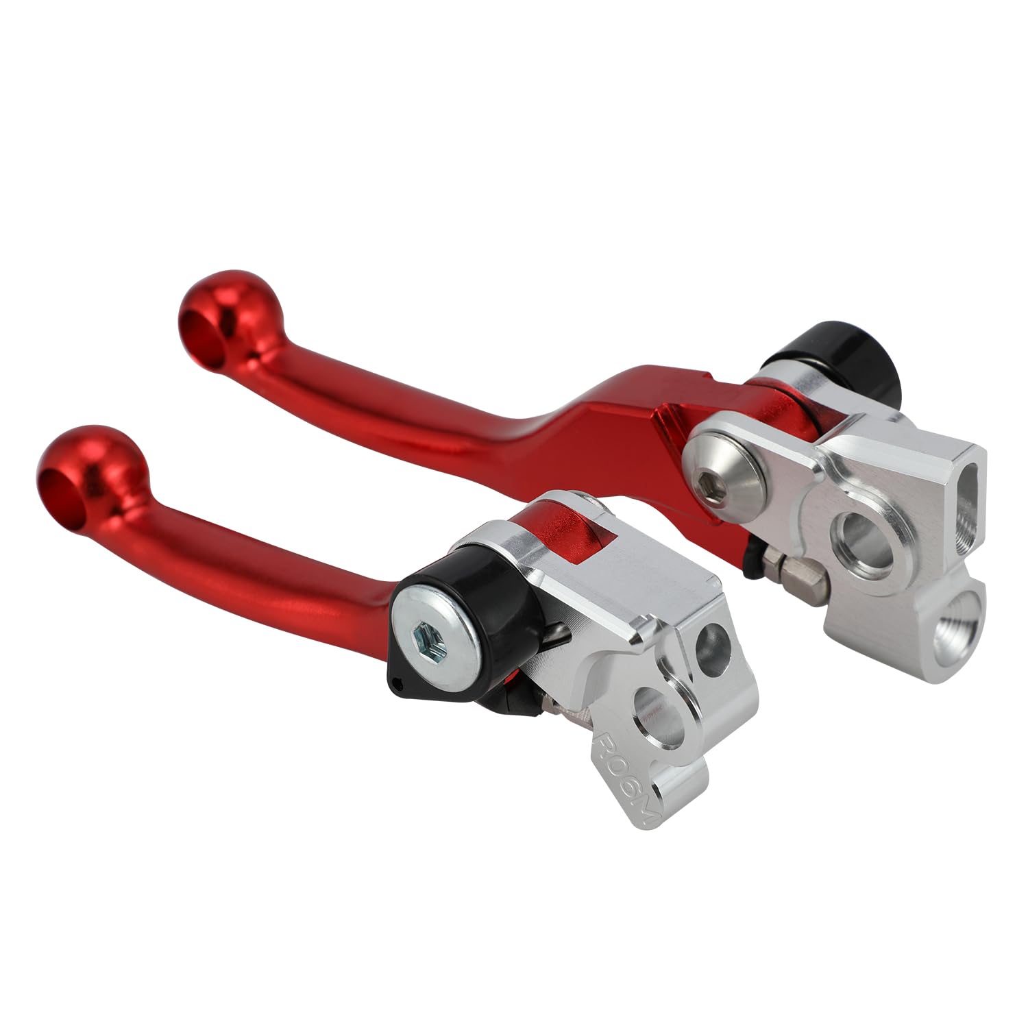 Leva Frizione Moto Dirt Bike Leva Freno Frizione Pieghevole Regolabile per Beta RR 300 2T 300 X-Trainer RR 350 390 RR 430 4T Enduro Dirt Bike Motocross Rosso