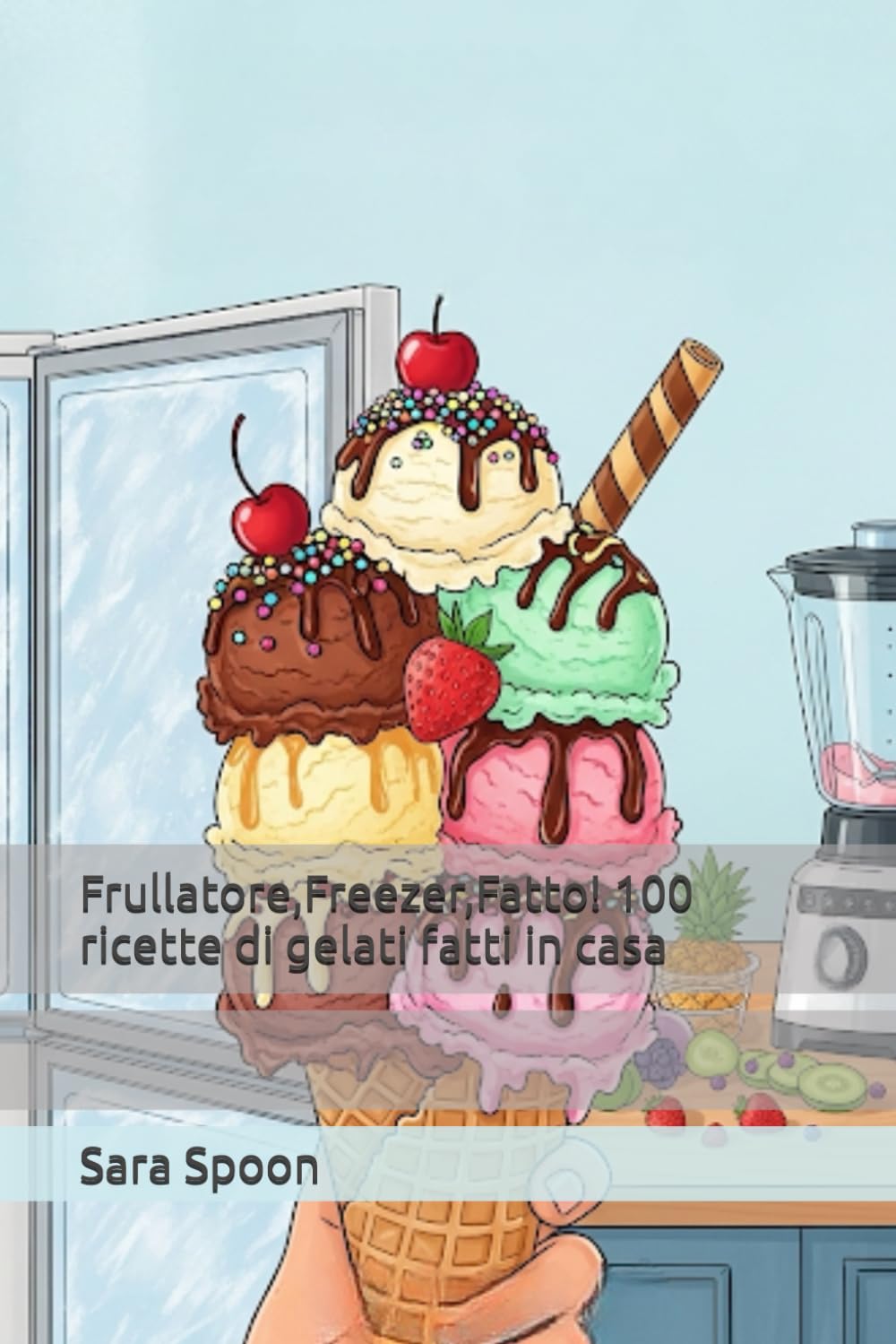 Frullatore,Freezer,Fatto! 100 ricette di gelati fatti in casa