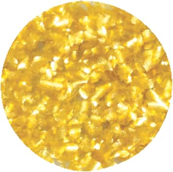 Bakery Crafts Edible Glitter, Gold Stars, 4oz, Glimmering Elegance For Celebration Cake Decorating, Cupcakes, Cookies, Handheld Bottle, Food Safe - Gold Stars
