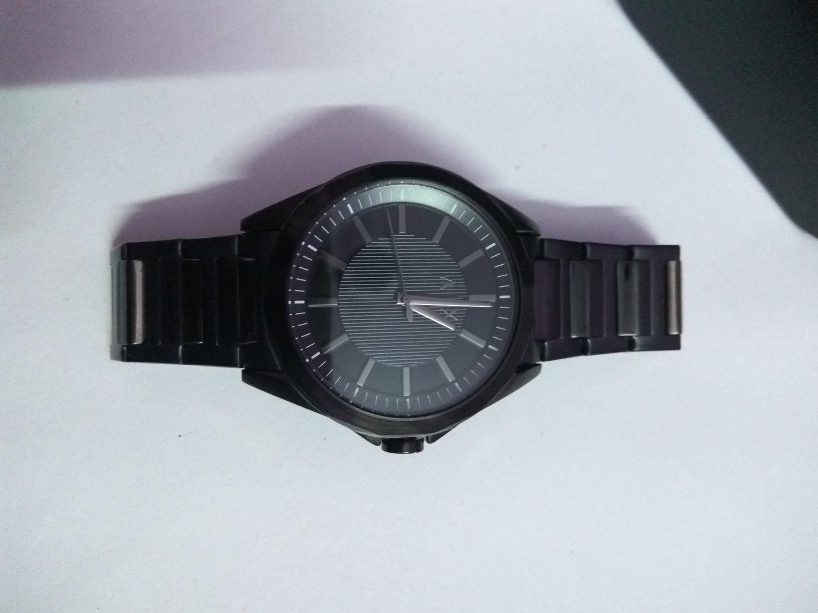 Buy Armani Exchange Stainless Steel Analog Grey Dial Men's Watch-Ax2169 ...