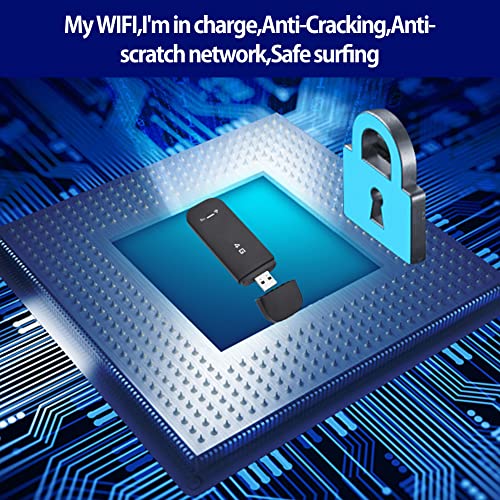 Wifi Modem Dongle, 4G Lte Wifi Modem, Wifi Modem Dongle With Sim Card Slot, Tdd Fdd Gsm Car Wifi Mini Wireless Router With Led Status Indicator, Up To 10 Associated Users 4G Lte Wifi Modem #TOP7