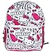 Fast Forward Helloo Kitty White All-Over Print Backpack for Kids 16 Inch Padded Shoulder Bag