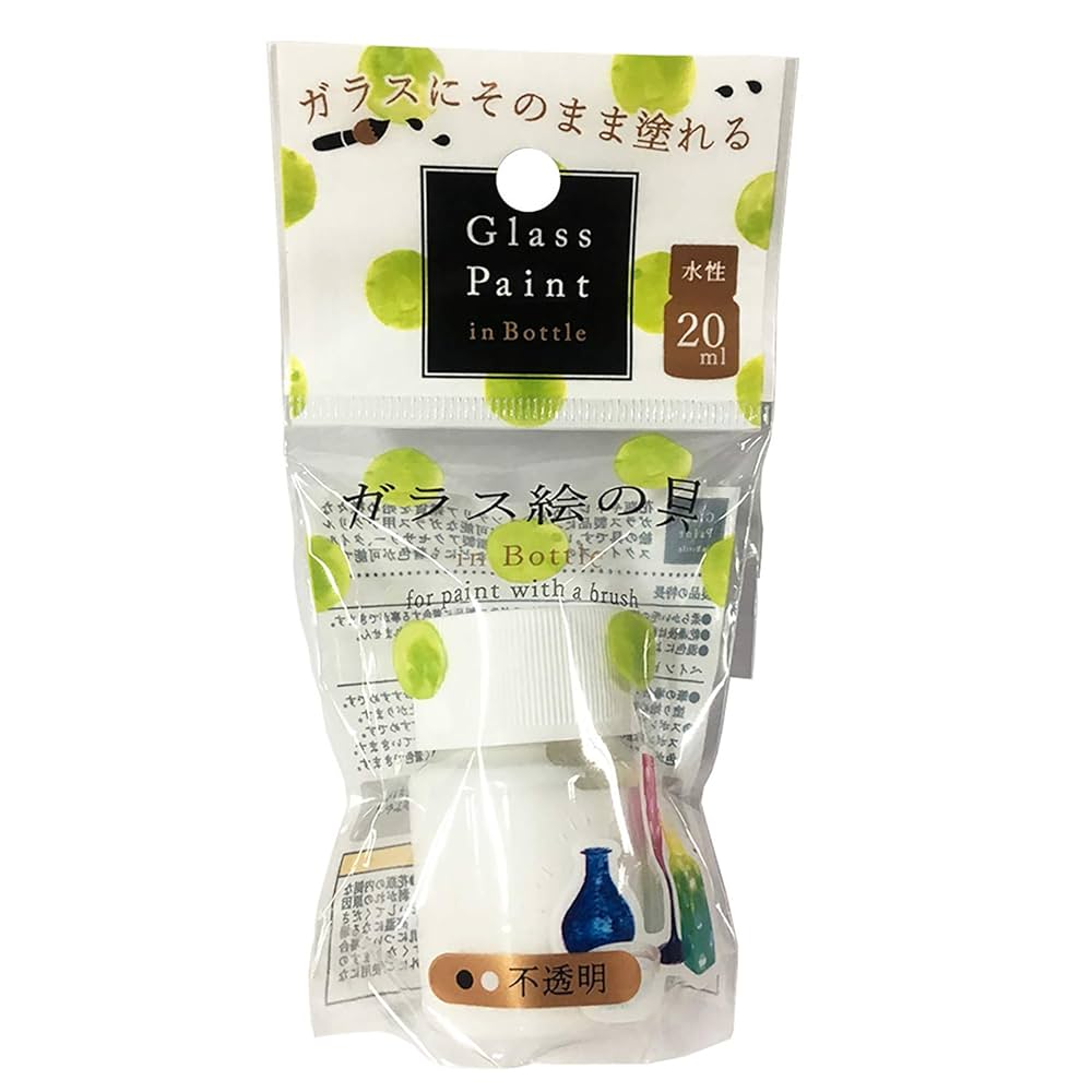 Amazon.co.jp: ナカトシ ガラス絵の具 ボトルタイプ 8色セット