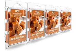 UCC Plant Based Natural Soy Scented Melts Cubes - Strong Fragrance, Long...