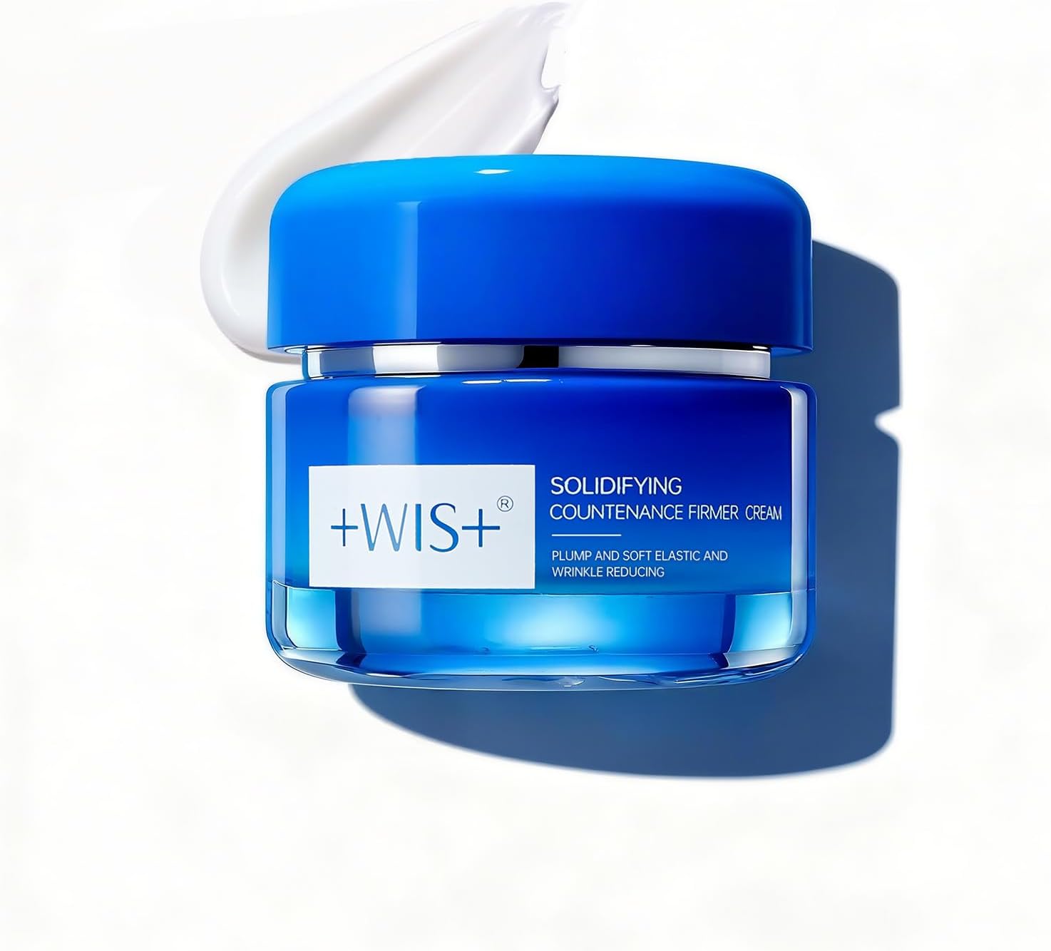 +WIS+ 6X Peptide Collagen Booster Cream, Peptide Moisturizer, Anti Aging Firming Face Cream with Hyaluronic Acid for All Skin Types, Safe on Sensitive Skin (1.76 fl.oz)