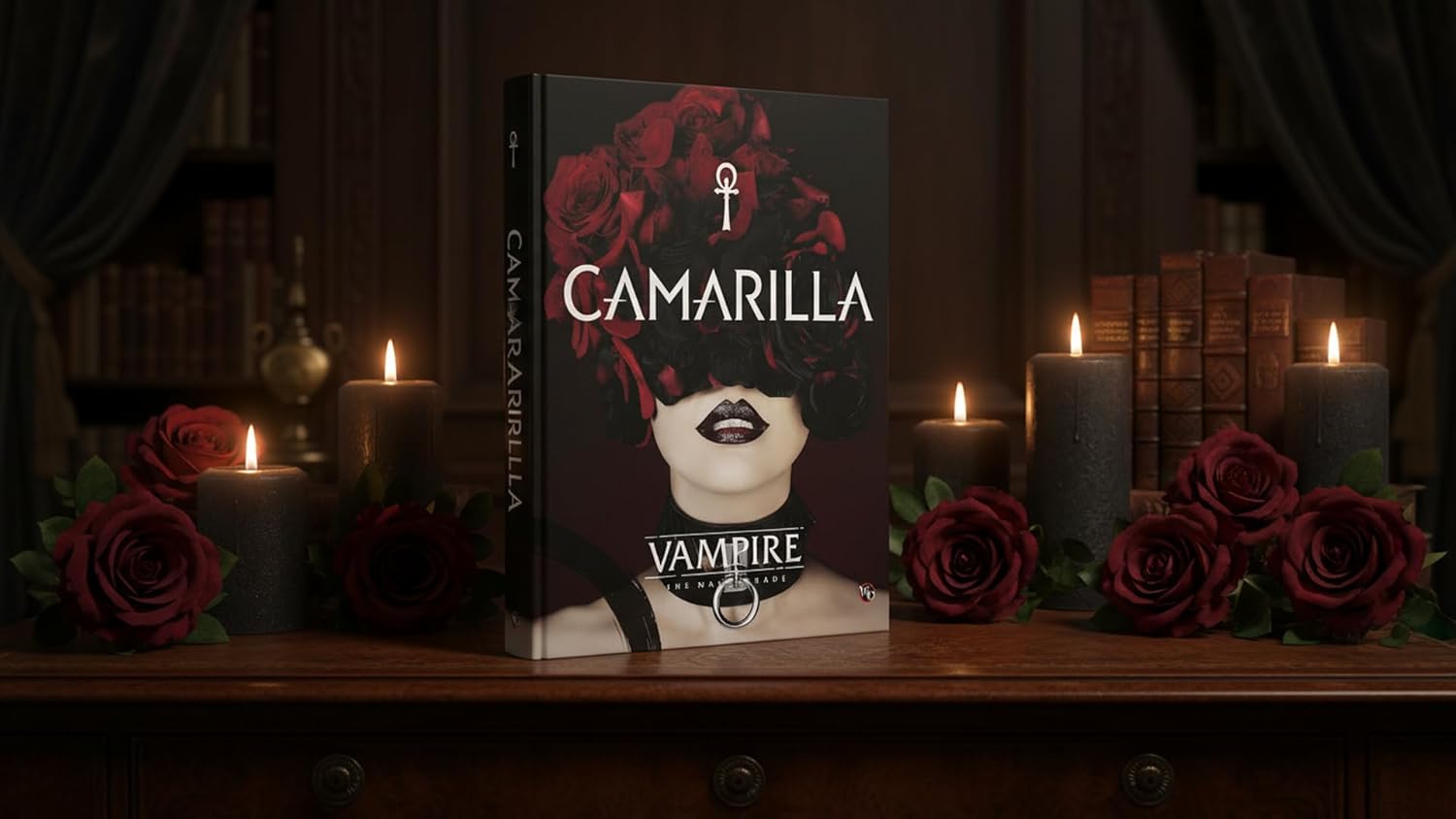 Renegade Game Studios Modiphius Vampire: The Masquerade 5th Edition Camarilla Hardcover Book