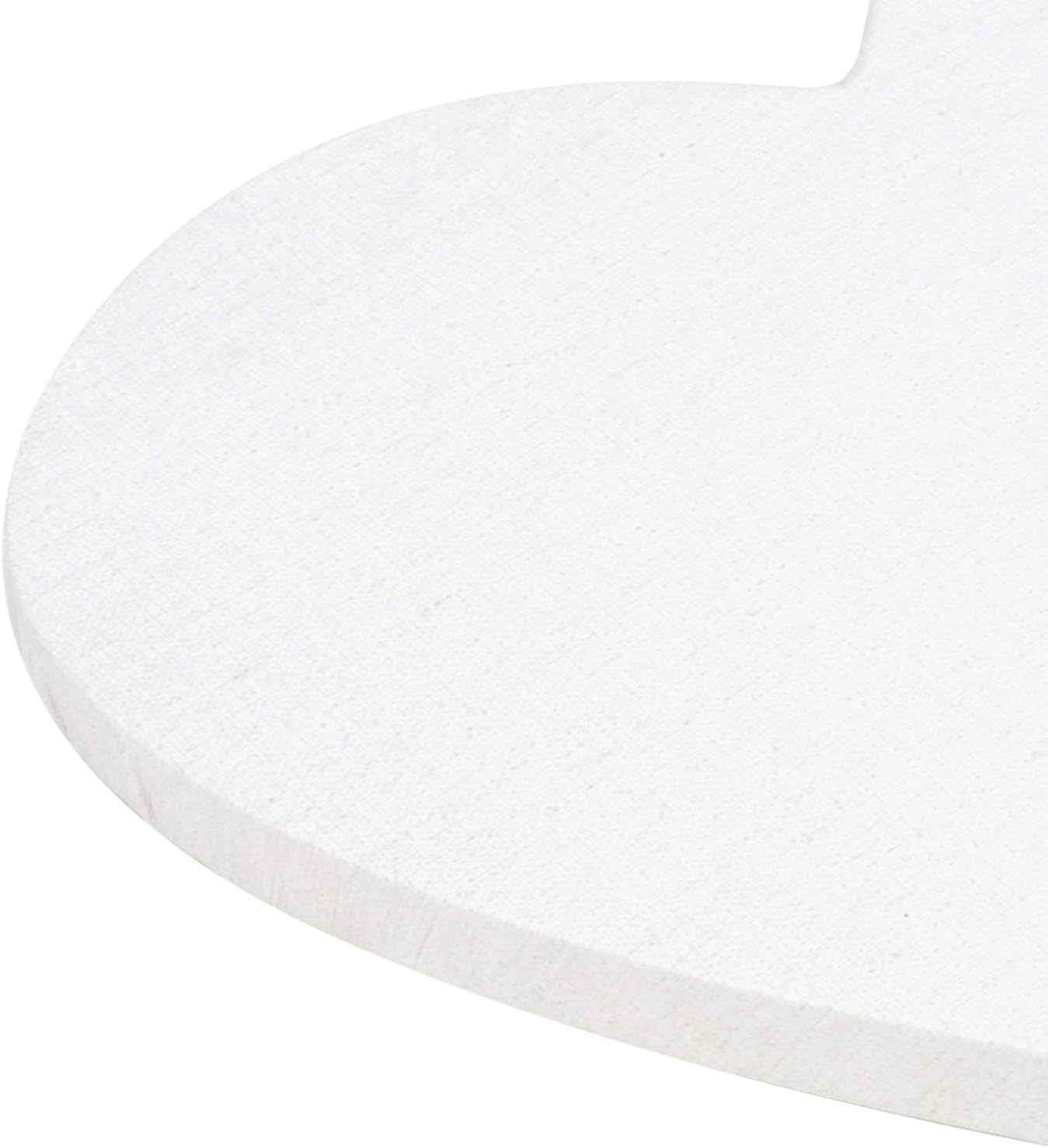 Heart Shaped Canvas Board Panels Oil Painting Board Artist Blank Canvas