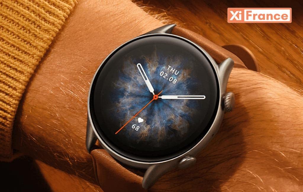 Amazfit Smartwatch GTR 3 Pro Orologio Intelligente, Chiamata Bluetooth, Alexa Integrato, AMOLED da 1.45",Riproduzione di Musica, 150 Modalità Sportive, Impermeabile 5ATM, GPS, SpO2, Monitor del Sonno