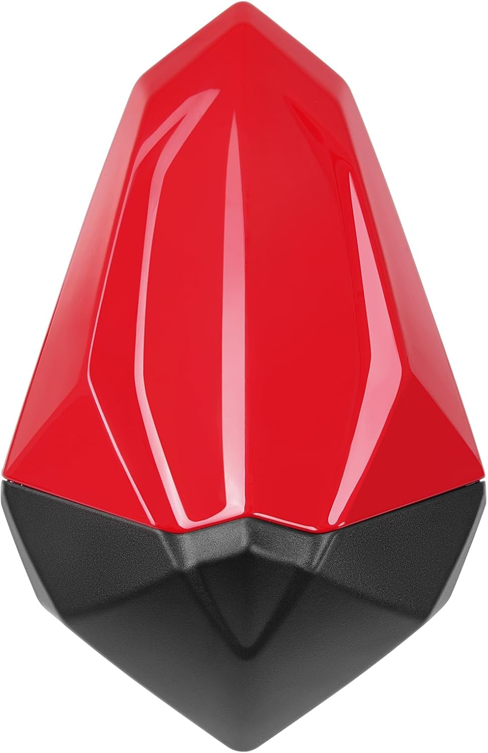 Motorcycle Rear Seat Cover Cowl Tail Cover Cowl Fairing Protector Compatible with Kawasaki Ninja 500 Z500 2024 2025 NINJA500 Passenger Pillion Tail Solo Seat Cowl (Red)