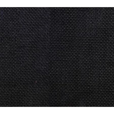 black burlap fabric