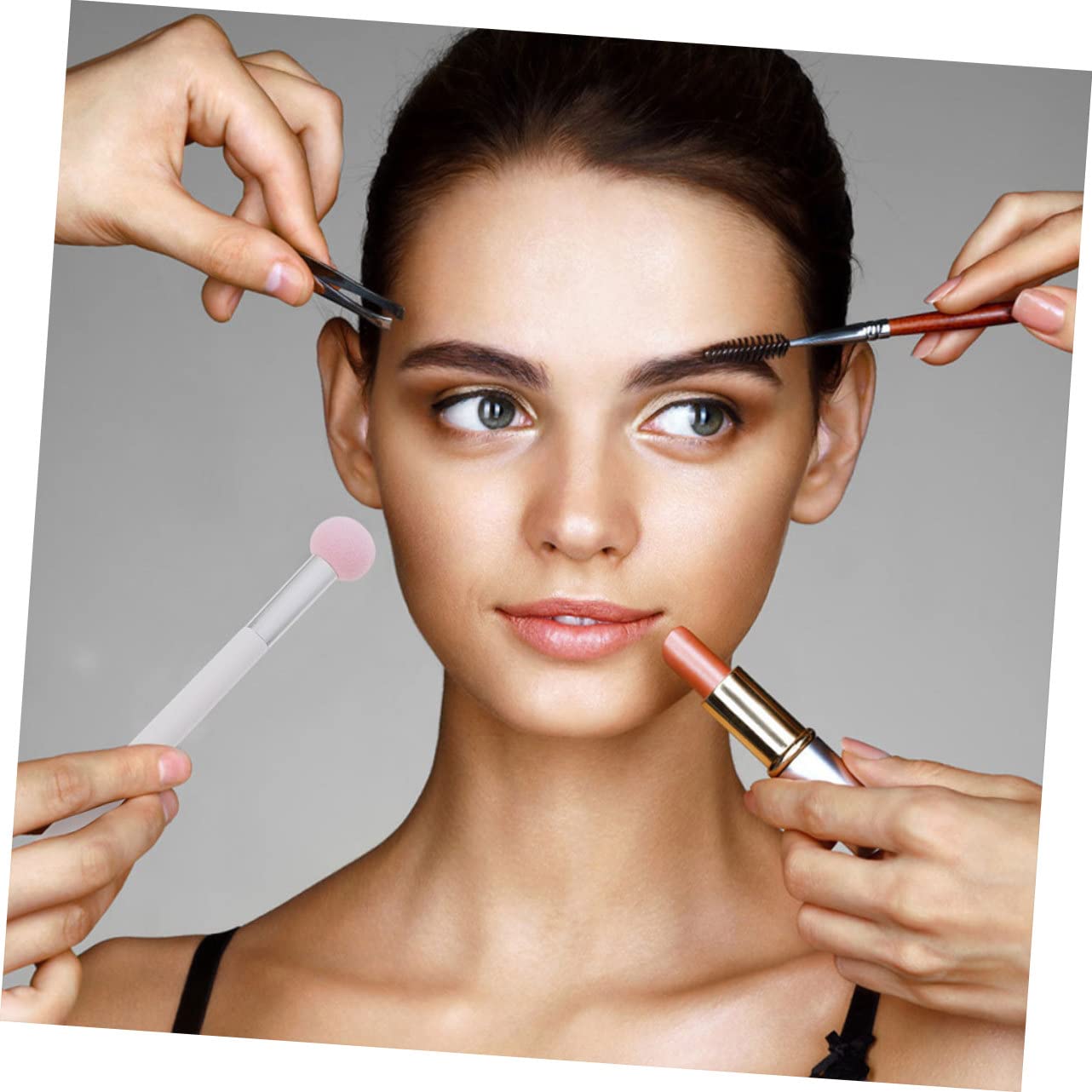 20pezzi Spugnette Per Fondotinta e Applicatori Spugna Latex Strumenti Per Makeup Washable e Riutilizzabili Per Donne Confezione