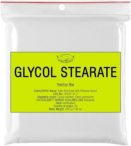 Miniatura 1 de Estearato de glicol - 7.06 oz  7.05 oz - Estabilizador de emulsión - Opacificante - Pearlizing - Agente acondicionador de la piel - Emoliente -