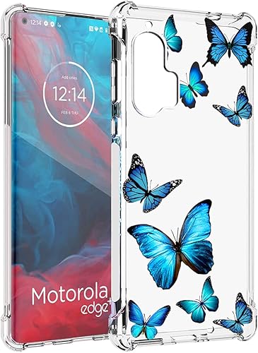 Miniatura 10 de Funda de teléfono para Motorola Moto Edge Plus, transparente, delgada, a prueba de golpes, flexible, TPU para Motorola Edge Plus Girasol