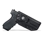 POLE.CRAFT Holster for Glock 20 21 22, IWB Kydex Holster Fits: Glock 21 / Glock 20 Gen 3 4 5 & Glock 22 Gen 5 - Inside Waistband for G20 G21 G22 (Black, Right Hand Draw)