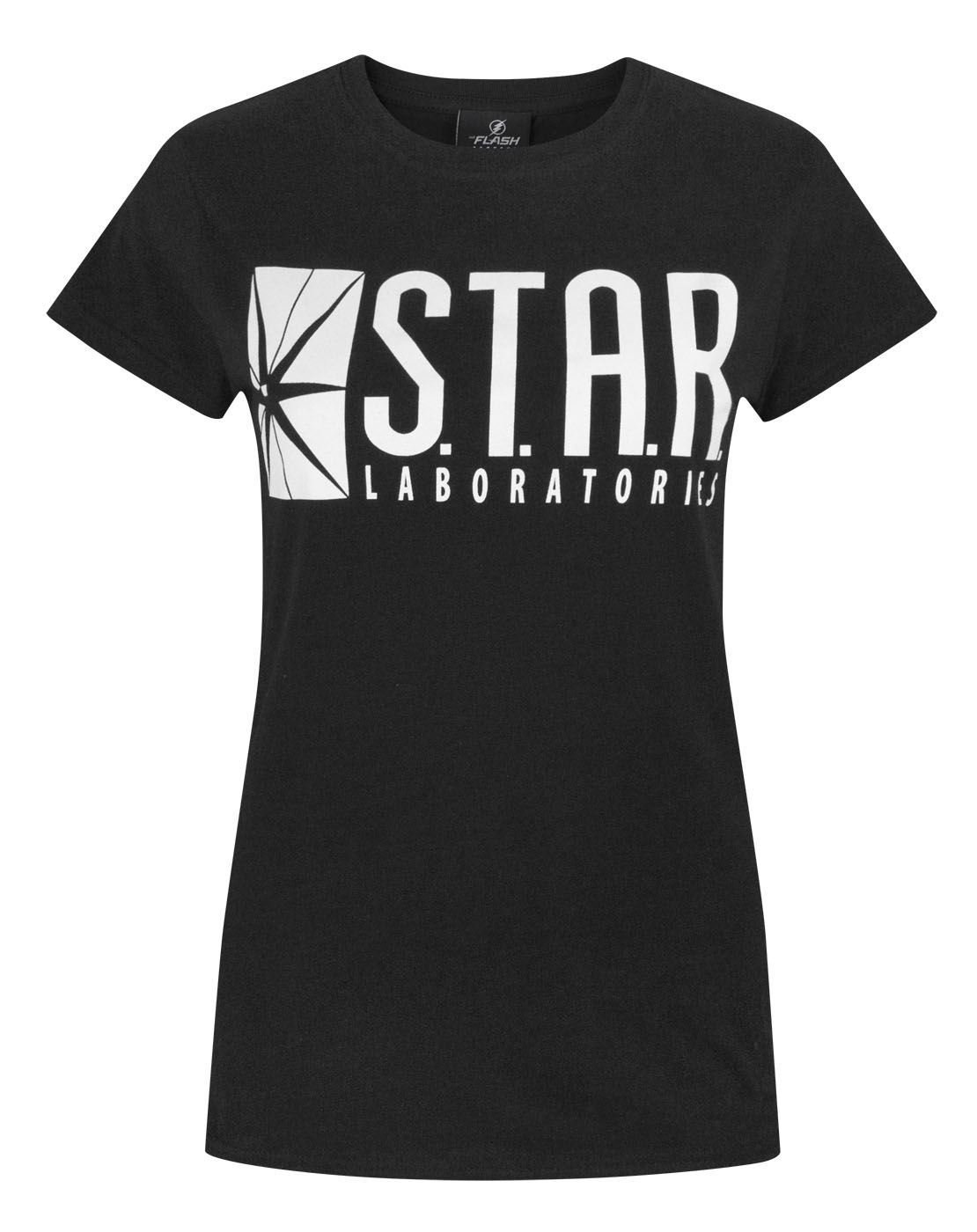 Dc Comics Women's Black Short Sleeved T-Shirt | | Official Merch Xxl