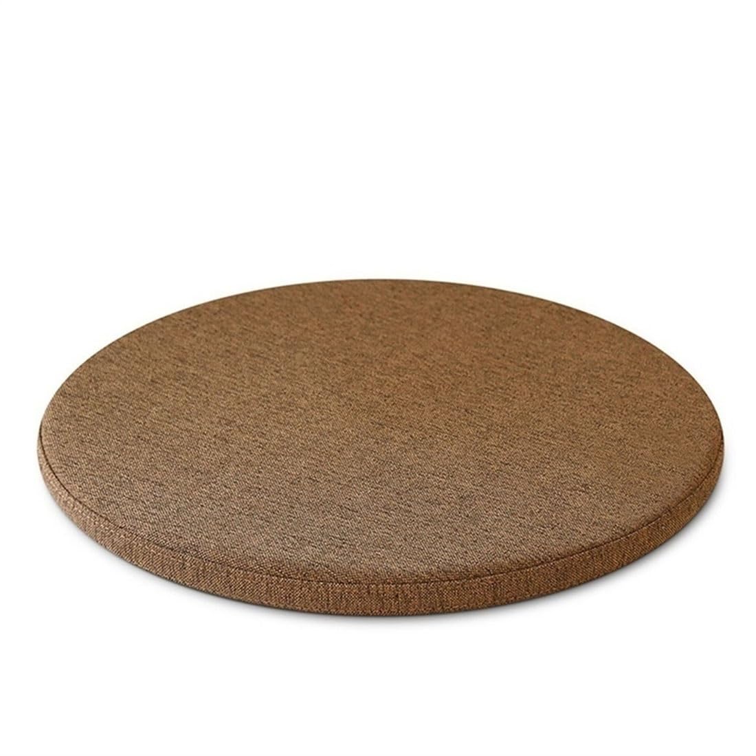 Coussin de chaise rond en mémoire de forme : lot de 4 galettes antidérapantes pour la cuisine