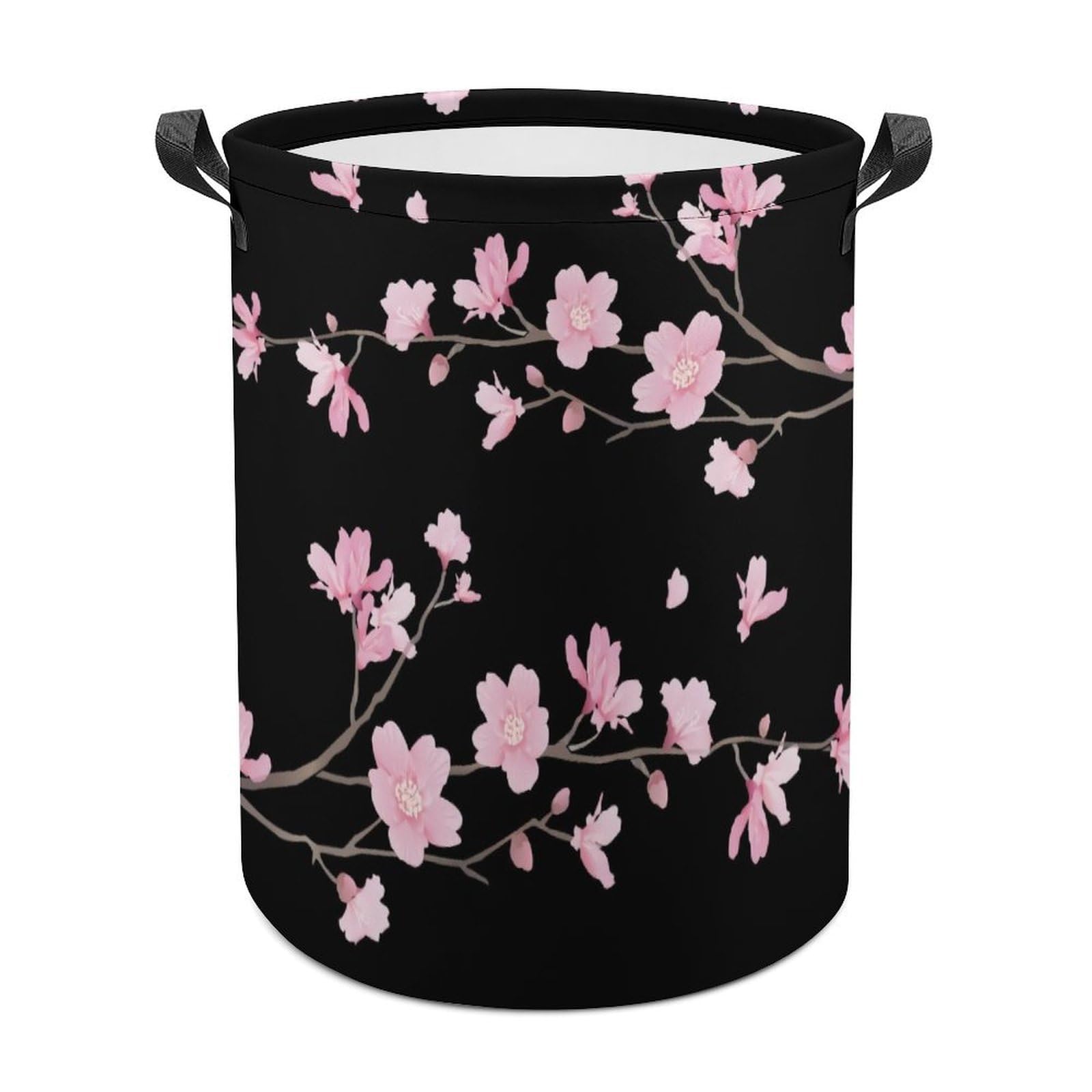 Cherry Blossom Laundry Basket, Dirty Clothes Basket, Bathroom, Home Decor 44x44cm