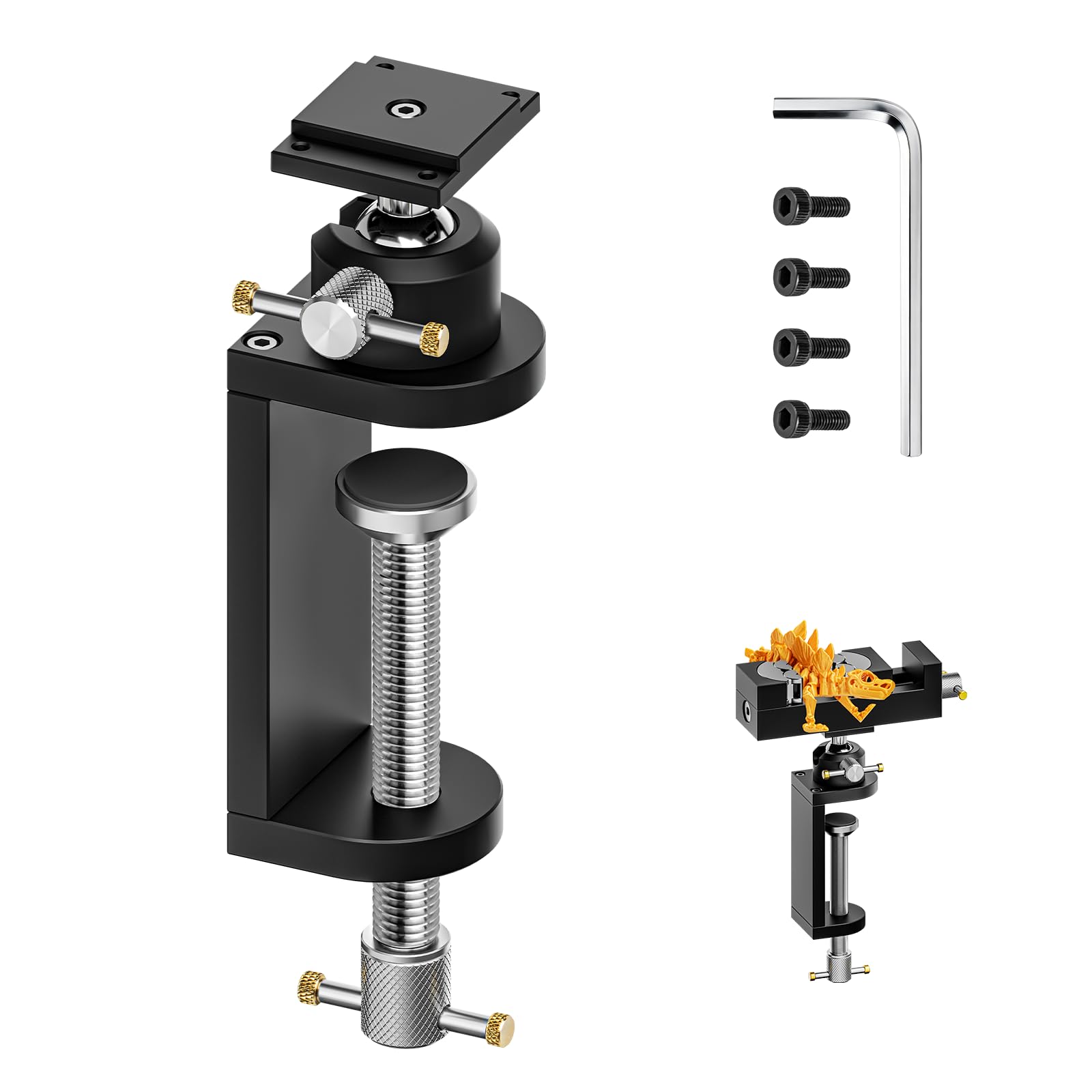 WhiteRhino Mini Vise - Precision Clamping -10