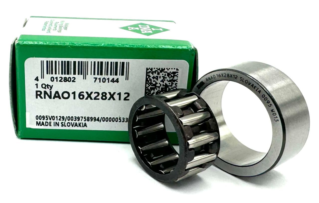 INA RNAO16X28X12 MACHINED Needle Roller Bearing 16X28X12 MM