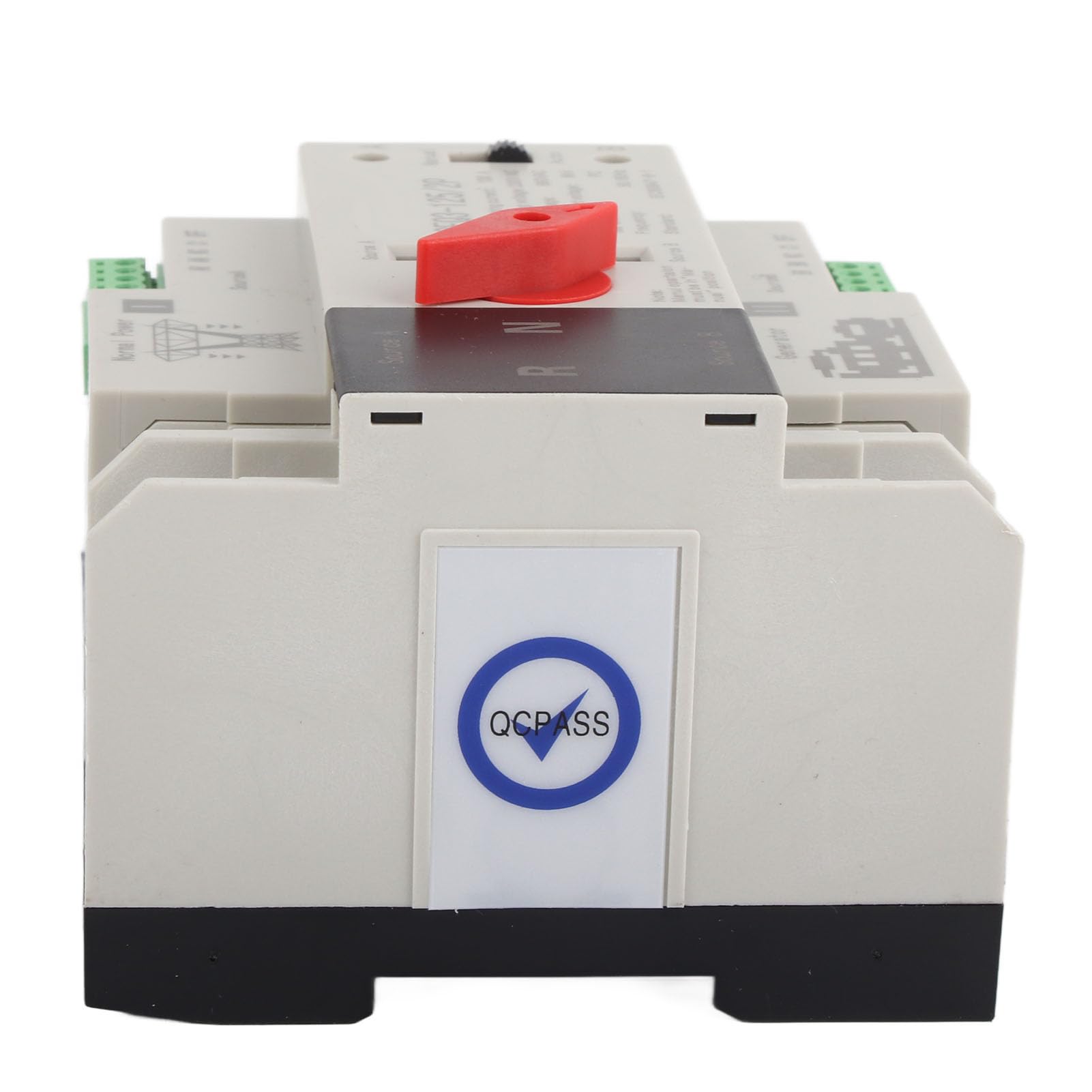 FTVOGUE Interruttore di Trasferimento Automatico WiFi, 2P 100A, Doppia Alimentazione 110V, Controllo Generatore con Relè, Grado PC, Frequenza 50/60 Hz