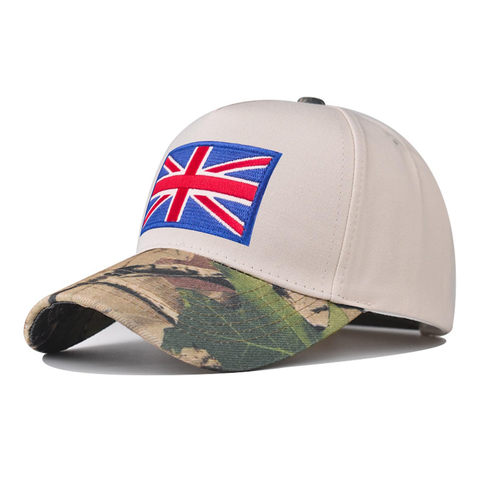 HaloHorus UK Flag Trucker Hat for Men Women, Adjustable National Flag Athletics Baseball Cap for Running, Fishing, Sports, Workout — image 1