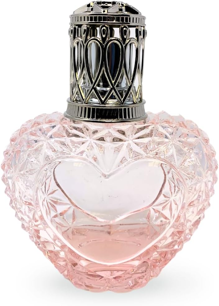 Etched Heart Fragrance Lamp by Sophia's
