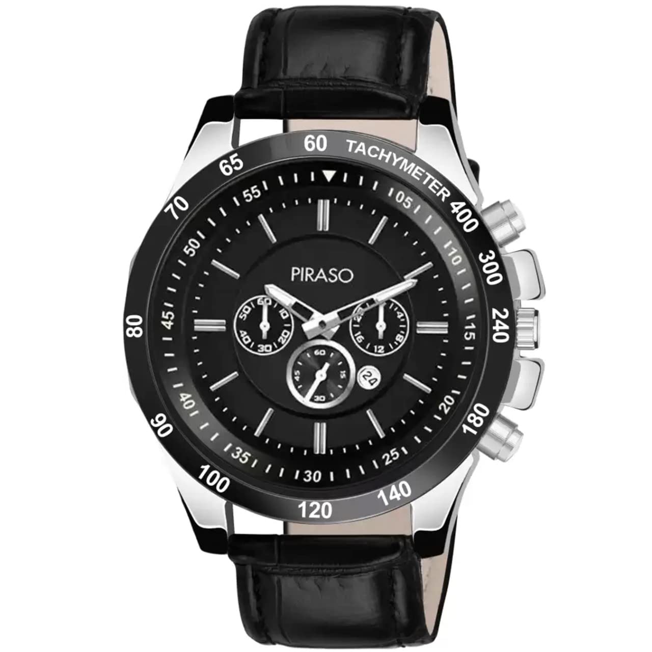 PIRASO Chrono Working Stunning Black Copper Dial with Date and Black Strap with Date Analog Watch for Men Boys (B0BD8V2TDH) Amazon Price History, Amazon Price Tracker