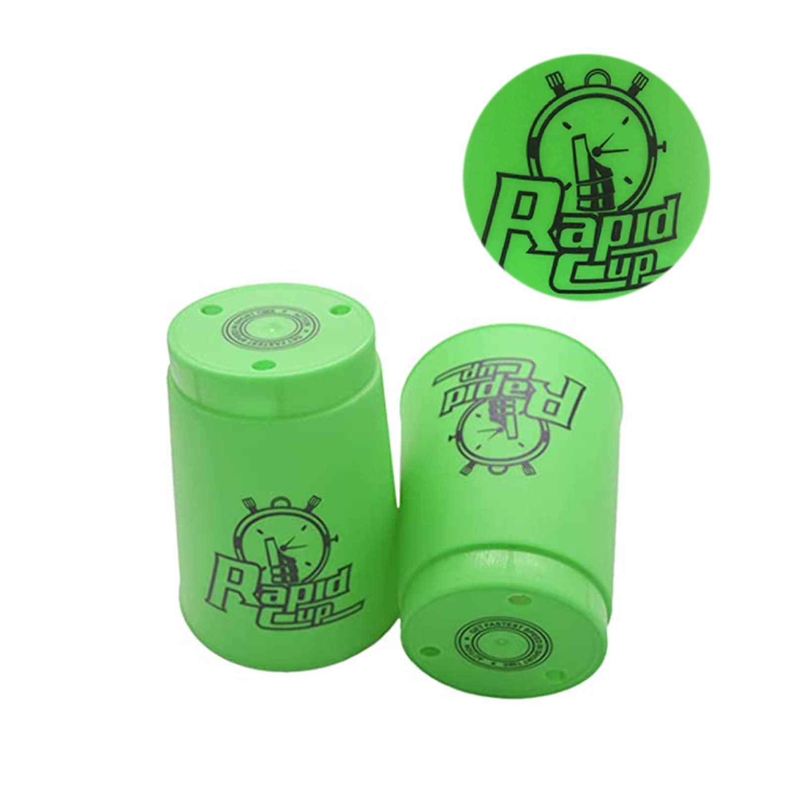 Jeux 1 An Jeu D'empilage Gobelets Speed Stack - 12 Tasses + 50 Cartes + Sonnette Pour Enfants Et Adultes Jeu éducatif Couleurs