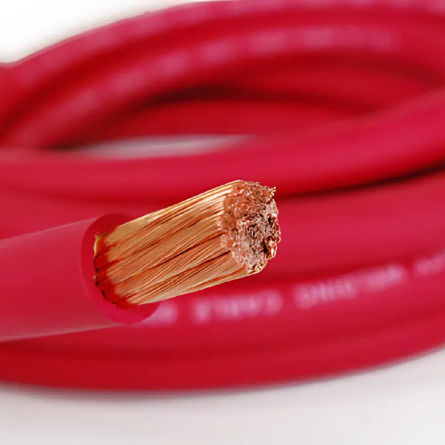 Nassau 2 AWG Welding Cable Battery Wire 600V (Red, 150FT)