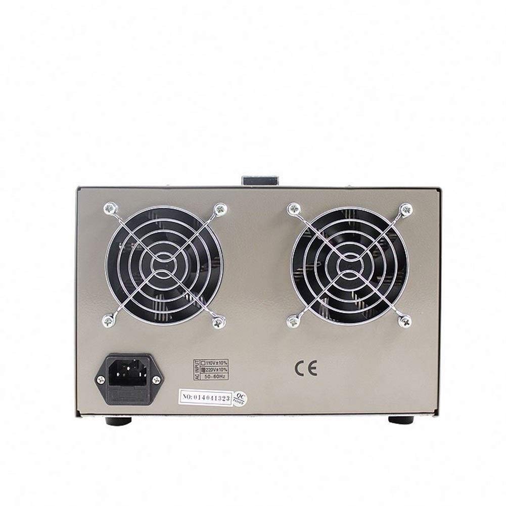 Fuente de alimentación estabilizada de CC ajustable MCH-302D-II Amperímetro lineal Reparación de teléfono móvil Pantalla digital Para laboratorios y escuelas(220v)