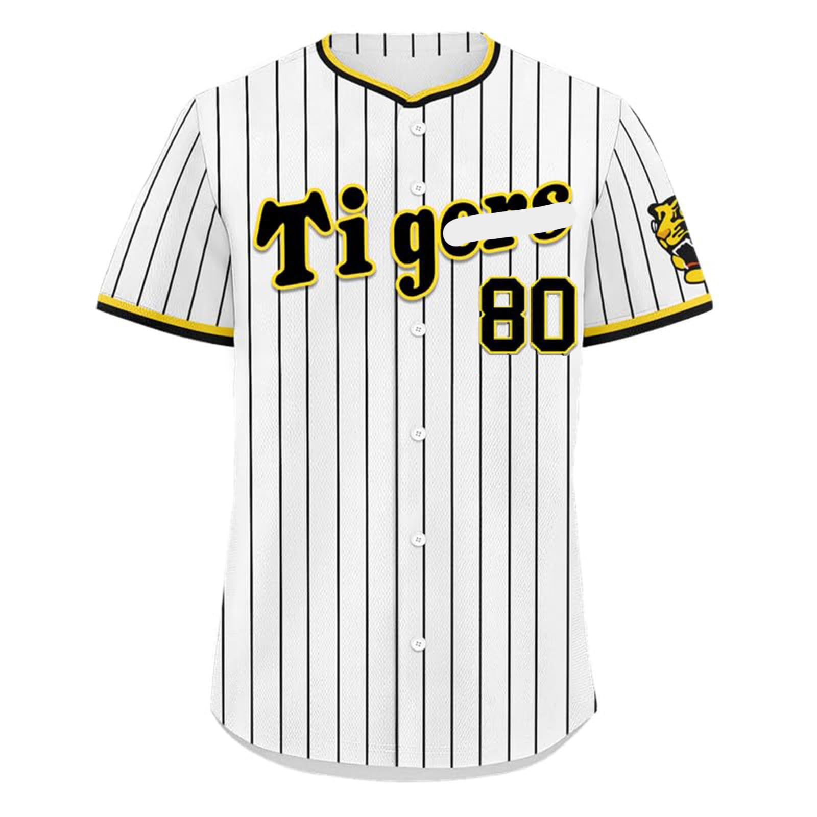 阪神タイガース チャンピオン レプリカ ユニフォーム 岡田彰布＃80☆新品☆Ｌ Amazon.co.jp: [XinShang] 阪神虎 岡田 彰布 背番号80